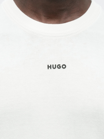 HUGO Pulóver 'San Cassius-C2' - bézs