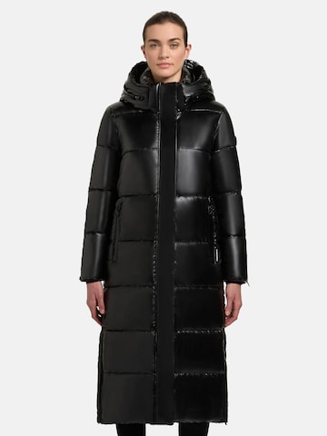 Manteau d’hiver ' Hedd Shiny-YM ' khujo en noir : devant