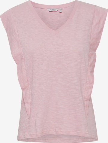 b.young Top in Pink: front