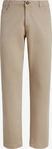 Boggi Milano Regular Jeans in Beige: voorkant