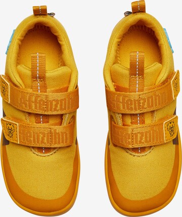 Affenzahn Sneakers 'Lucky Tiger' in Yellow