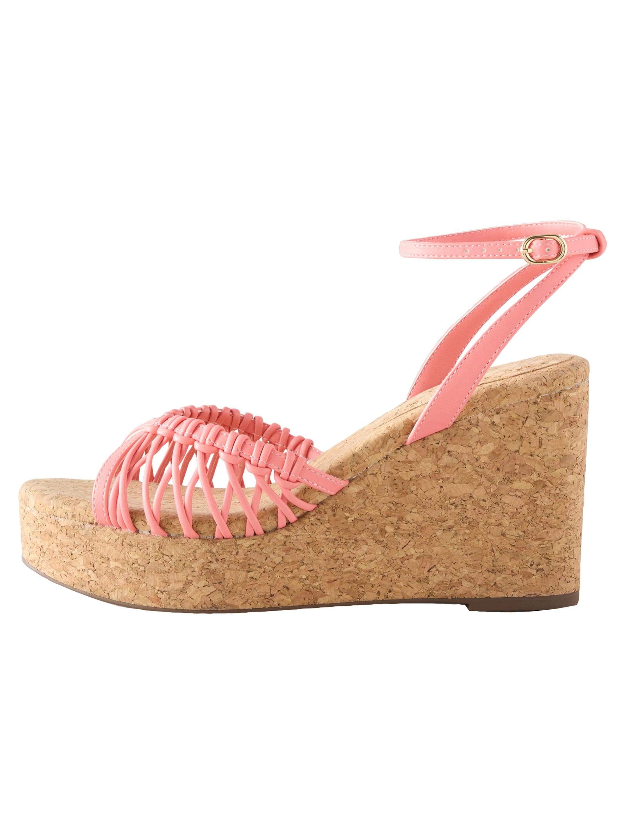 Next Páskové sandály 'Forever Comfort' – pink: přední strana