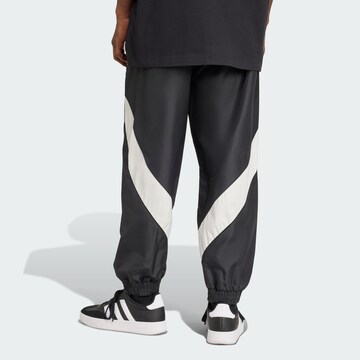 ADIDAS SPORTSWEAR Tapered Παντελόνι φόρμας 'Stadium' σε μαύρο