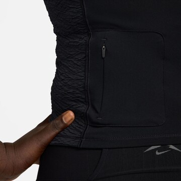 NIKE Sports Top 'Trail' in Black