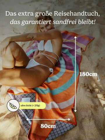 woodsandwaves Beach Towel 'Warm Earth' in Mixed colors