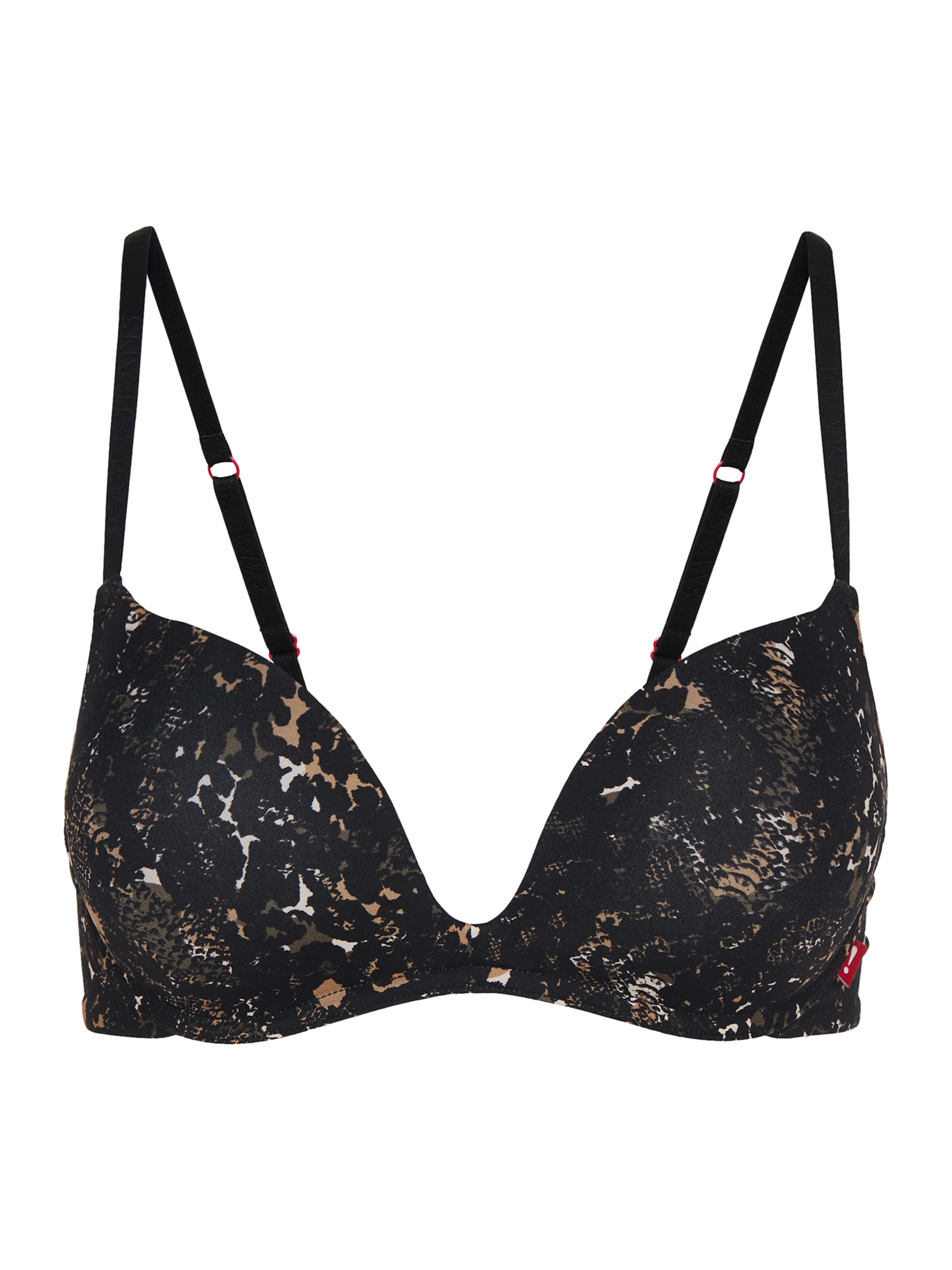 JOOP! Push-up Bra ' Wild Elegance ' in Black: front