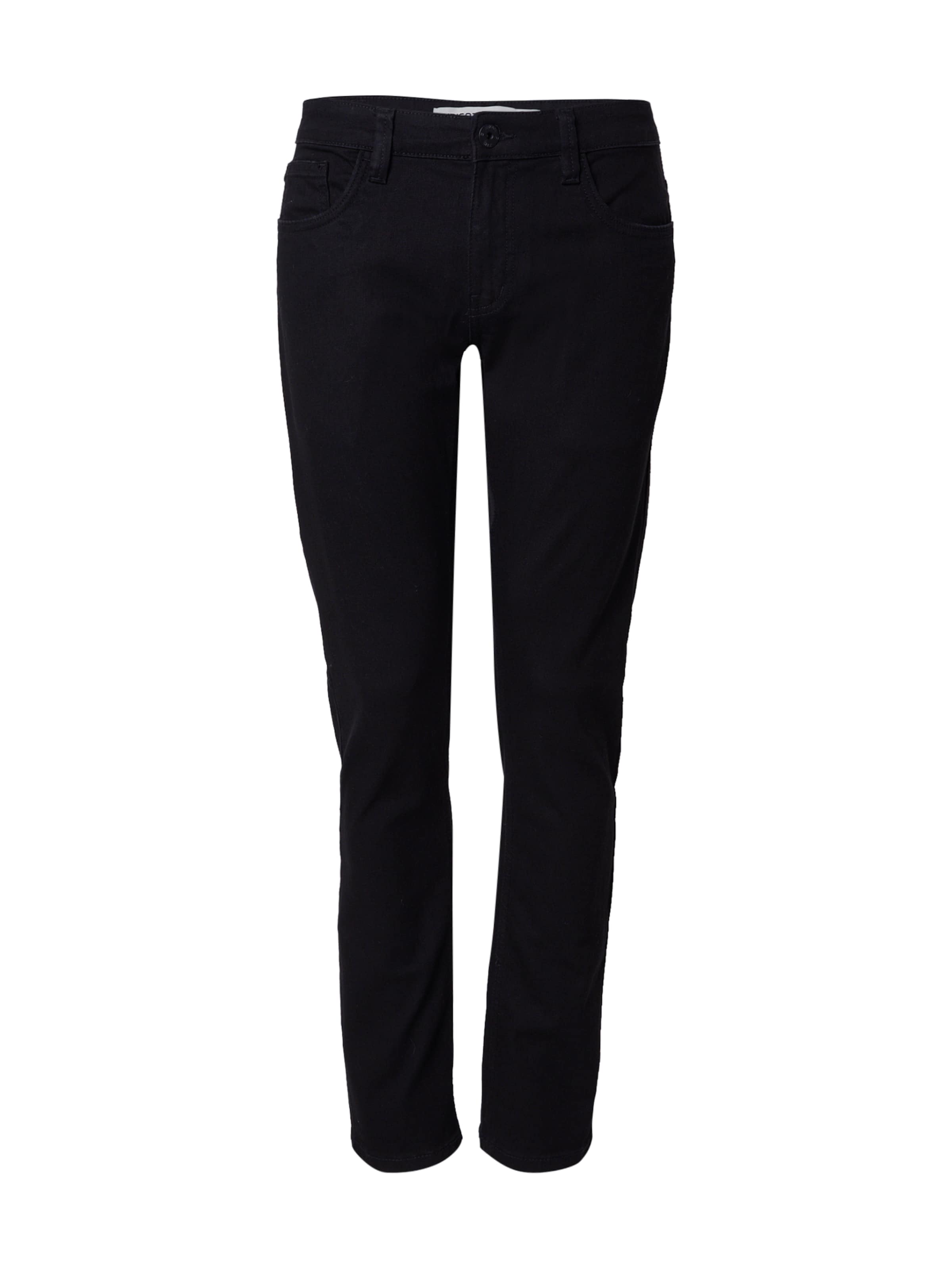 INDICODE JEANS Slim fit Jeans 'Pittsburgh' in Black: front