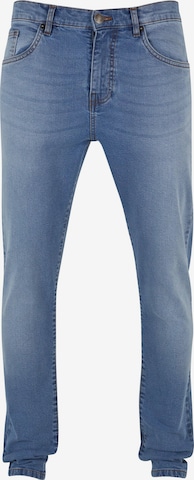 Urban Classics Tapered Jeans in Blue: front