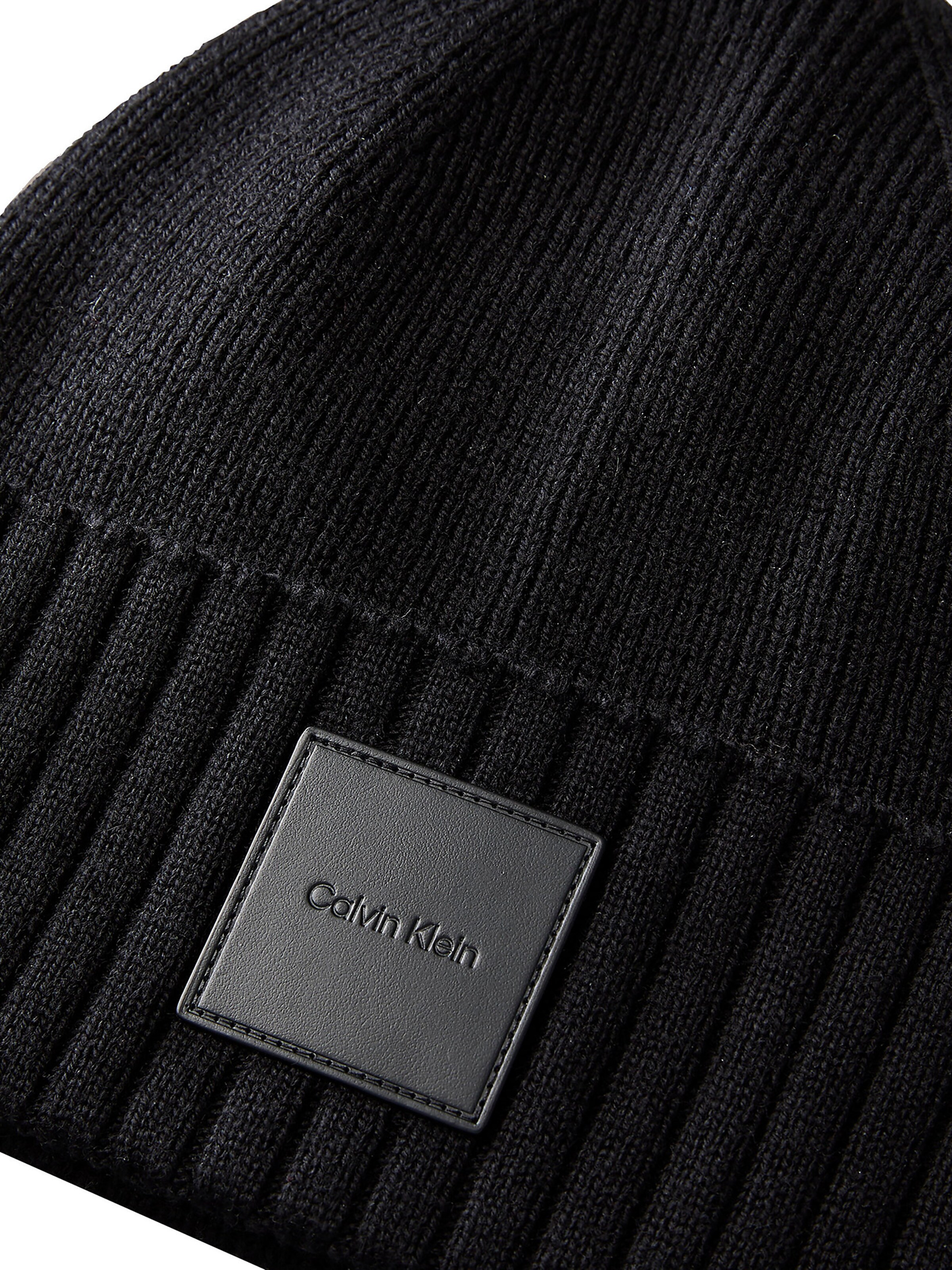 Regular Bonnet Calvin Klein en noir
