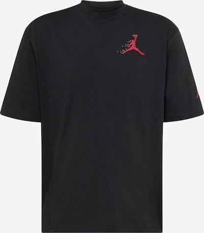 Jordan Μπλουζάκι 'ESS' σε κόκκινο / μαύρο / λευκό, Άποψη προϊόντος