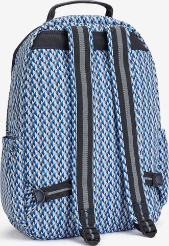 KIPLING - Mochila 'Seoul' em azul