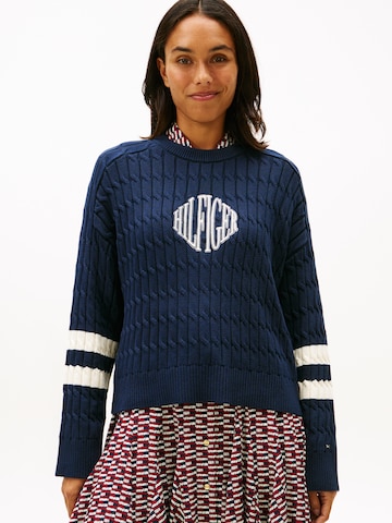 TOMMY HILFIGER Πουλόβερ σε μπλε: μπροστά