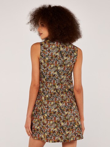 Robe d’été Apricot en mélange de couleurs