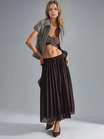 Gonna di Busem in marrone