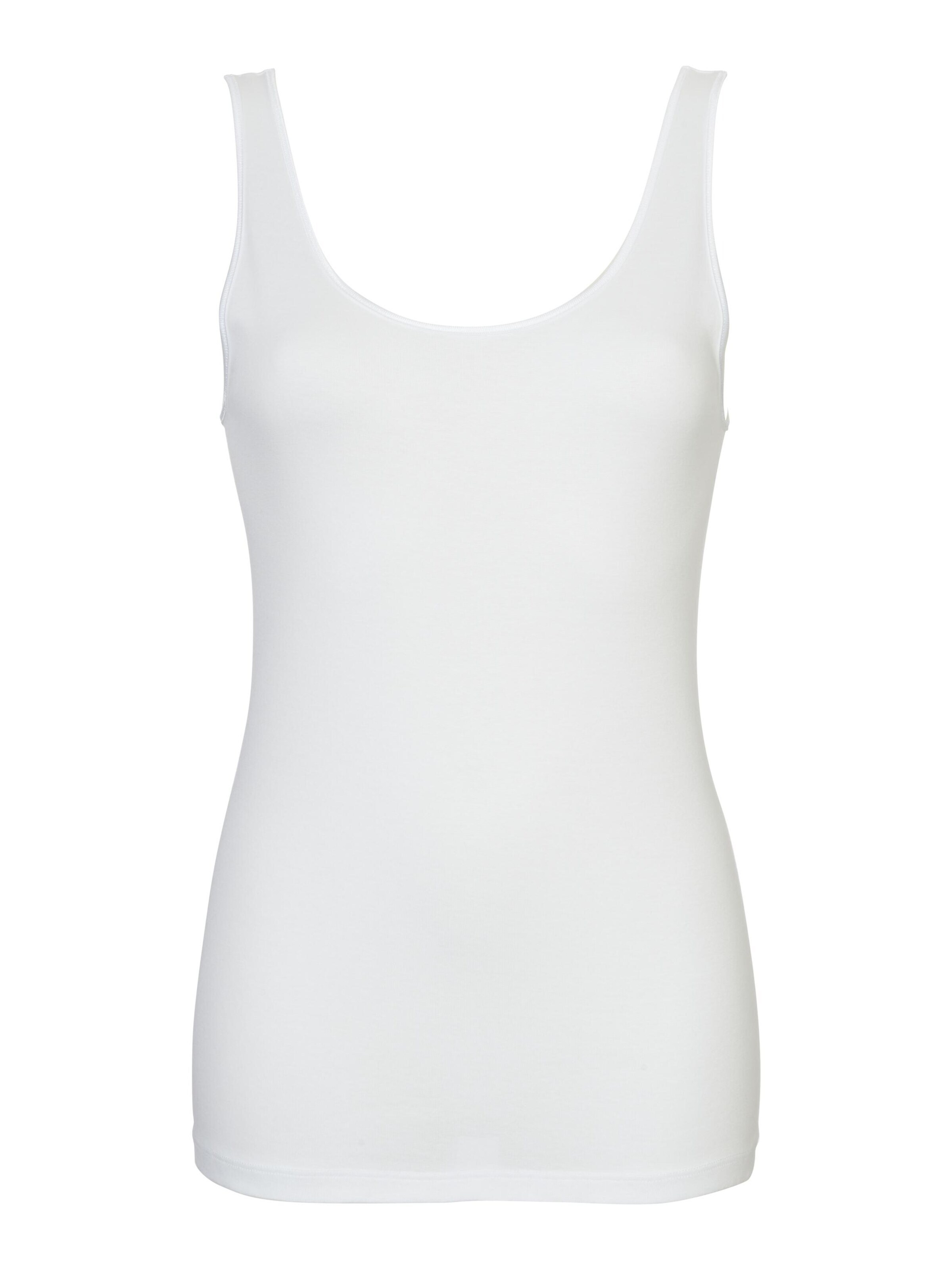 Maglietta intima 'Light' di CALIDA in bianco: frontale