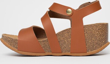 Bayton Strap sandal in Brown