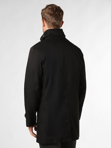 Finshley & Harding Between-Seasons Coat 'Niklas' in Black