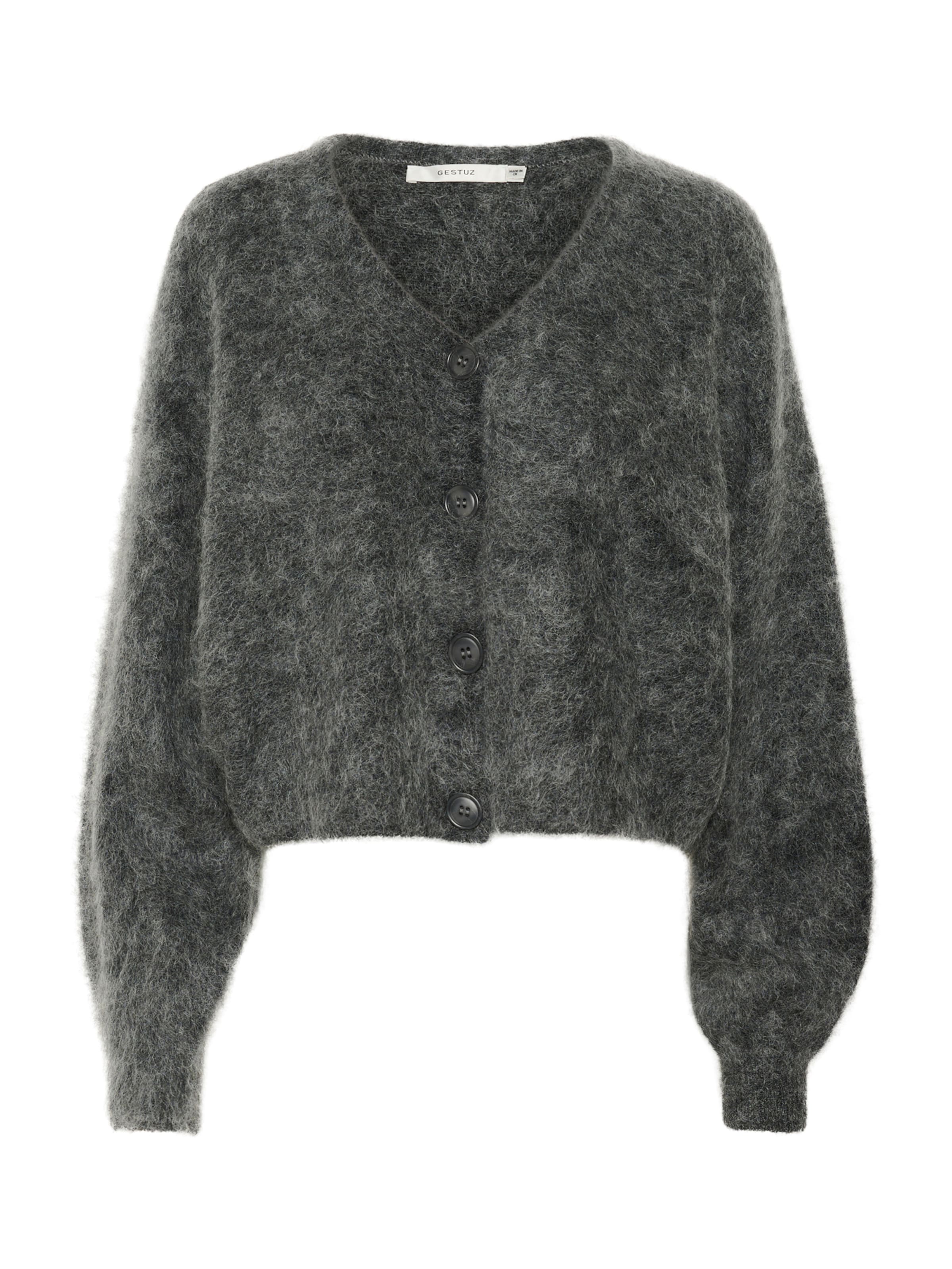 Gestuz Neuletakki 'GZDebbie' värissä harmaa: etupuoli