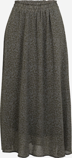 Selected Femme Tall Jupe 'GAIA' en gris / vert foncé, Vue avec produit