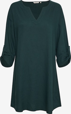 Cream Tunic 'Venta' in Green: front