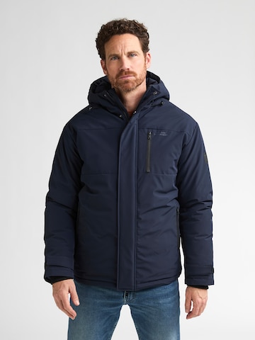 Petrol Industries Winter jacket in Blue: front