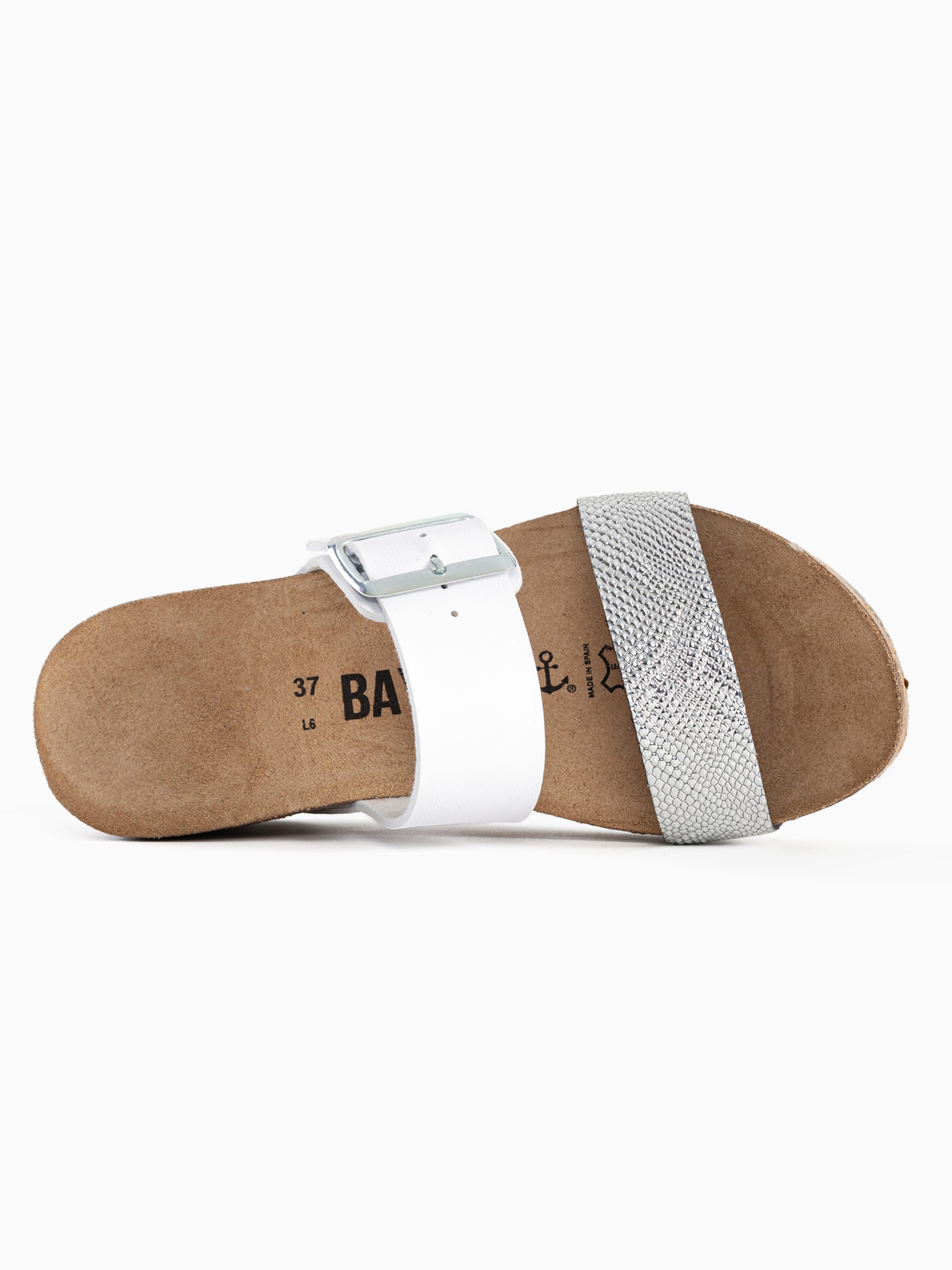 Bayton - Sapato aberto 'Newcastle' em branco