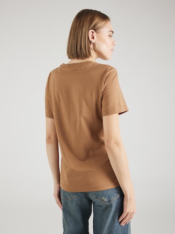 T-shirt GANT en marron