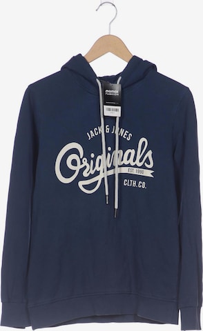 JACK & JONES Kapuzenpullover L in Blau: Vorderseite