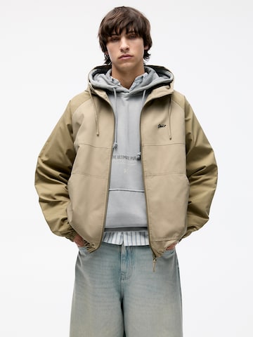 Veste mi-saison Pull&Bear en beige : devant