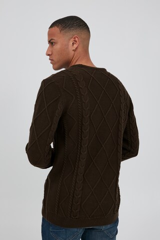 !Solid Pullover 'Terence' in Braun