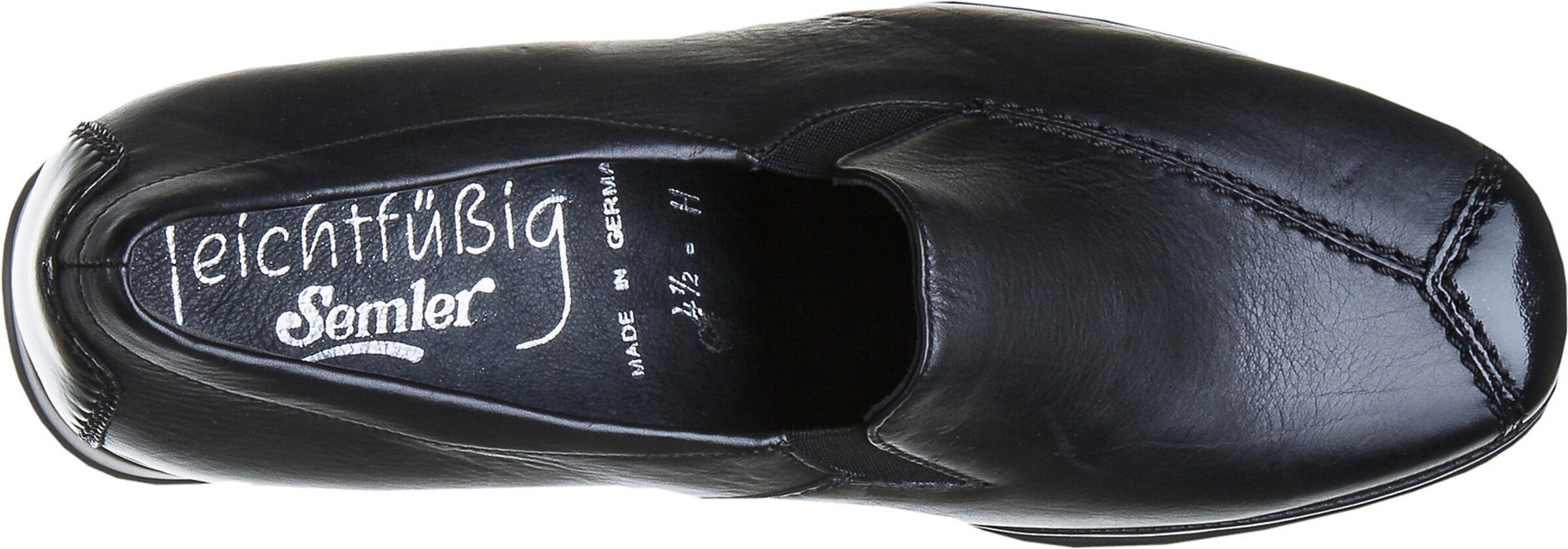 SEMLER Classic Flats 'Ria' in Black