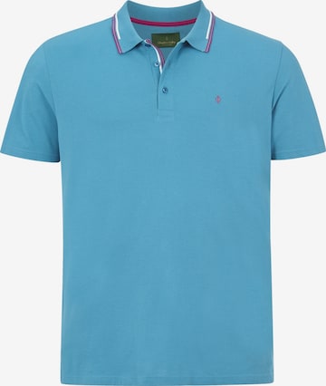 Charles Colby Shirt 'Earl Kayso' in Blau: front