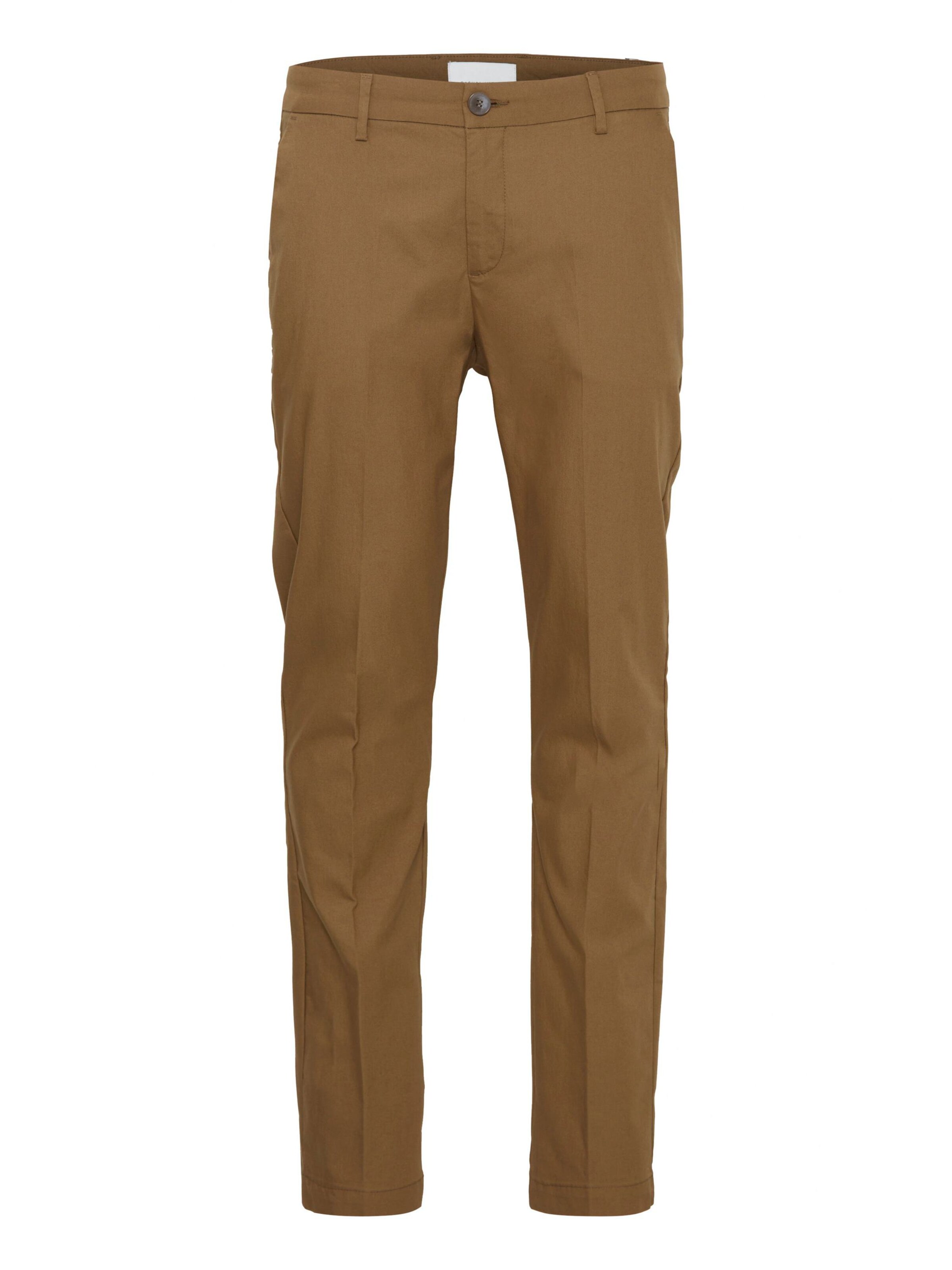 Casual Friday Chino 'Philip' in Bruin: voorkant