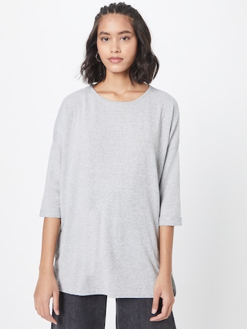 NEW LOOK - Pullover oversized 'BELLA' em cinzento: frente