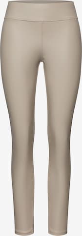 STREET ONE Leggings in Beige: front