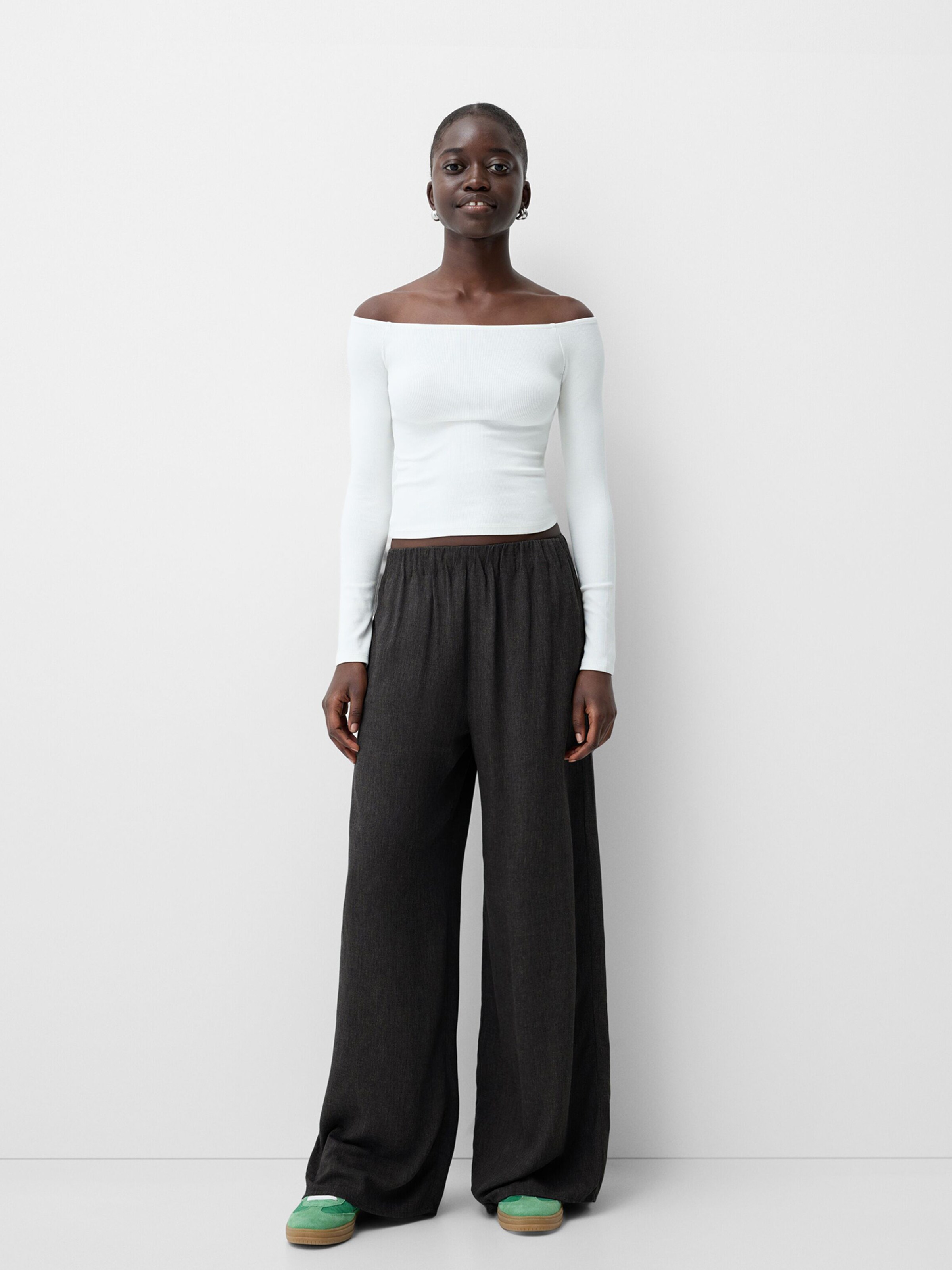 Pantalon fluide femme bershka hotsell