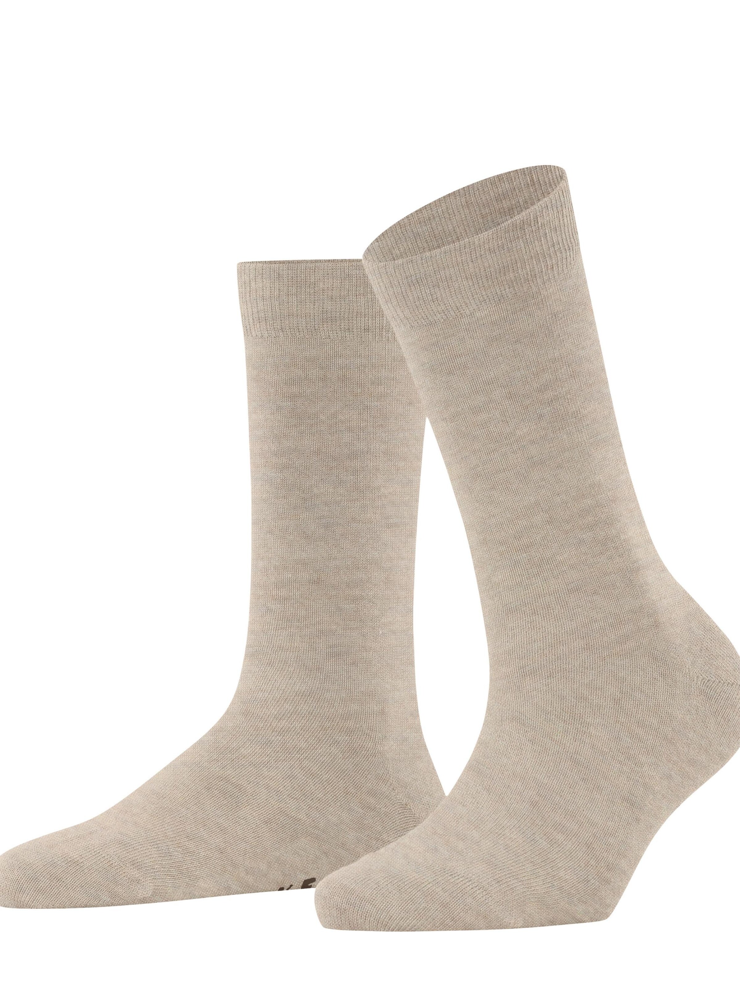 FALKE Socks 'Family' in Beige: front