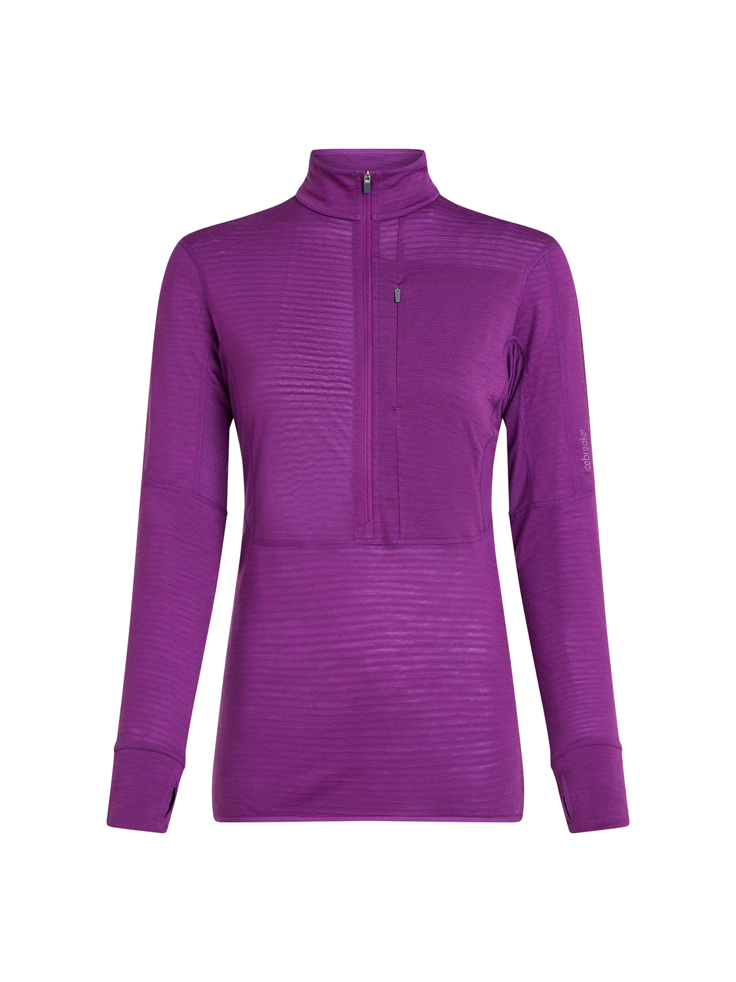 Bluză de molton 'W Mer 200 Realfleece Descender LS Half Z' de la ICEBREAKER pe mai multe culori: față
