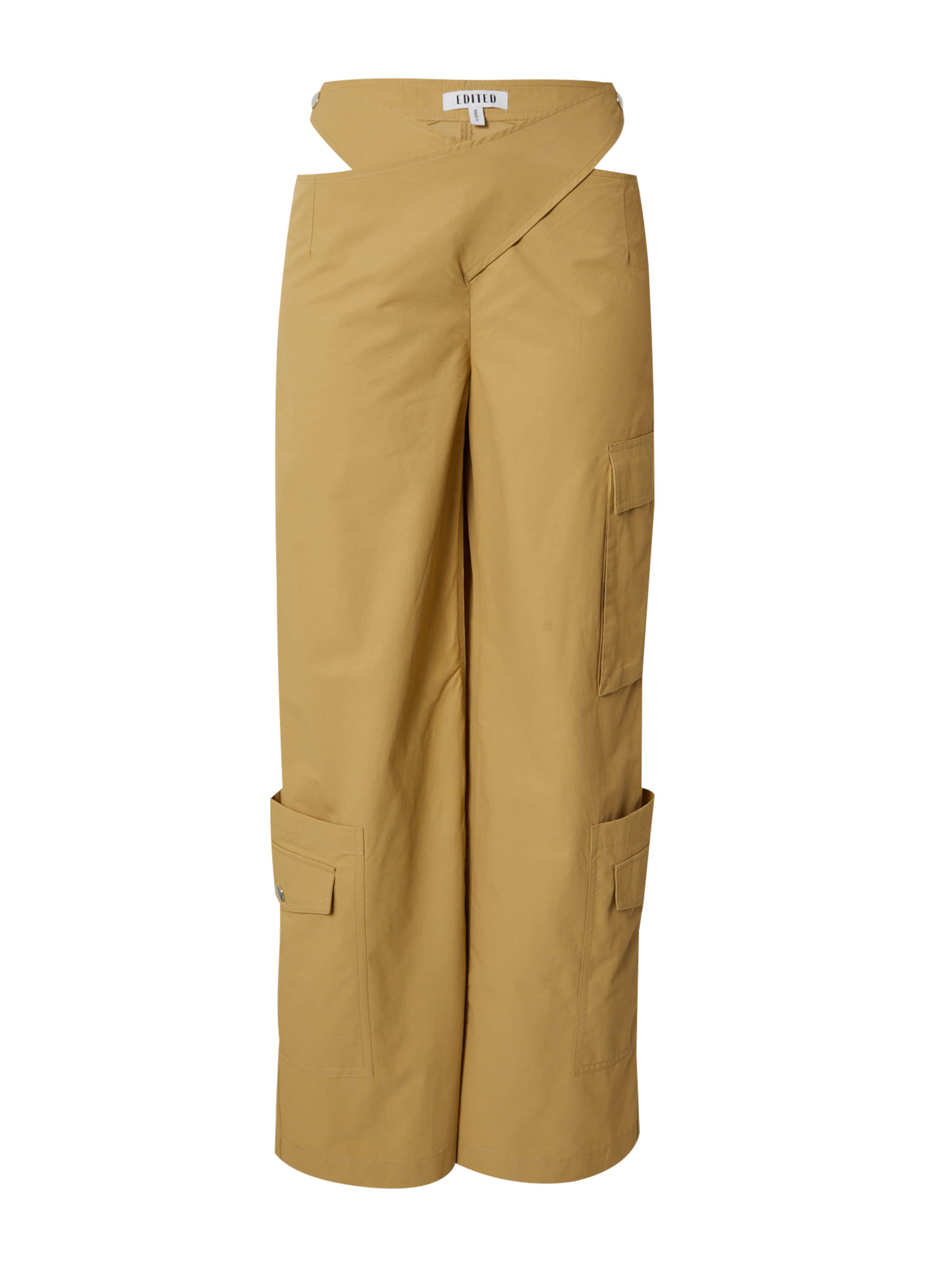 EDITED Loose fit Pants 'Majira' in Green: front