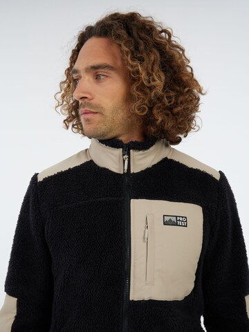 PROTEST Fleecejacke 'PRTBleaker' in Schwarz