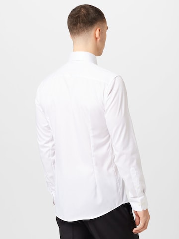 ETON - Ajuste estrecho Camisa de negocios en blanco
