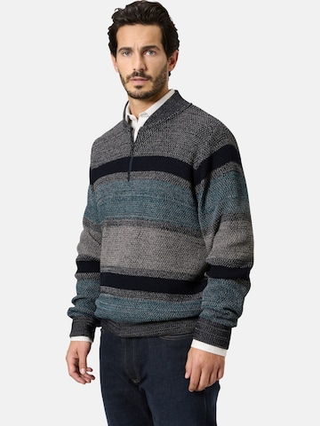 BABISTA Trui ' Vierento ' in Blauw: voorkant