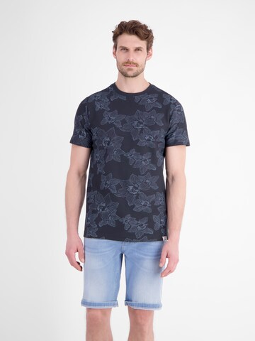 T-Shirt LERROS en bleu : devant