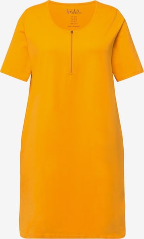 T-shirt Ulla Popken en orange : devant