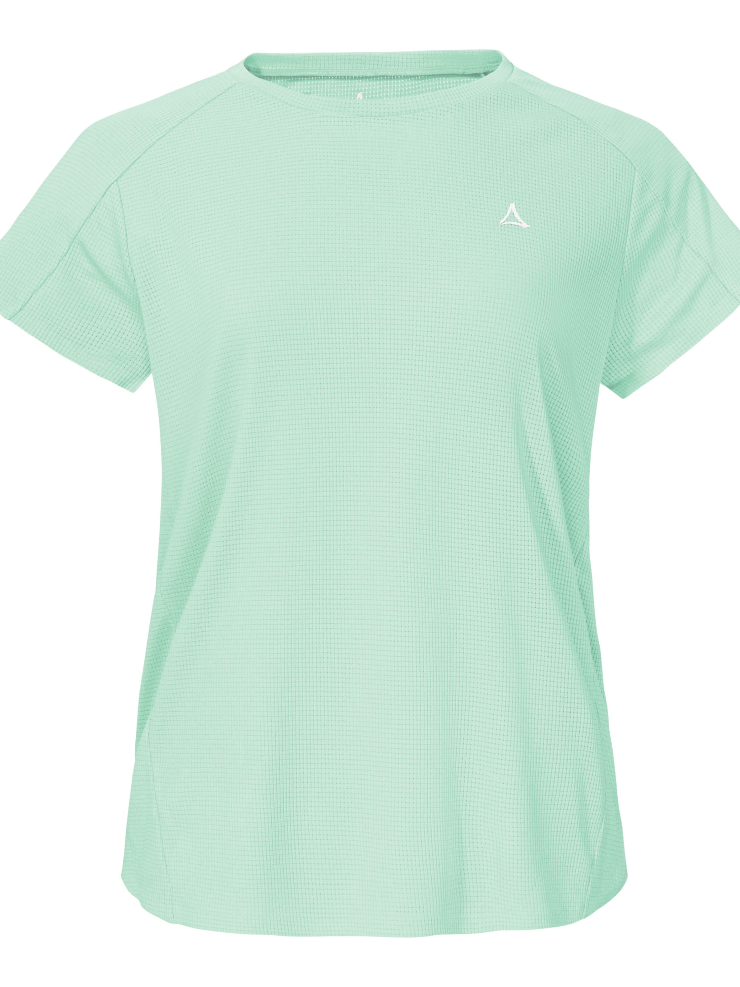 Schöffel Functioneel shirt ' Hiking T Shirt Style Grunas WMS ' in Groen: voorkant