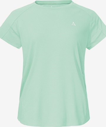 T-shirt fonctionnel ' Hiking T Shirt Style Grunas WMS ' Schöffel en vert : devant