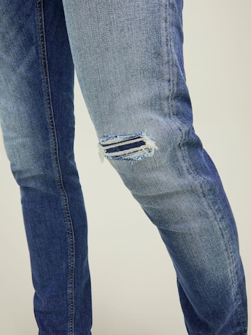 Coupe slim Jean 'Glenn' JACK & JONES en bleu