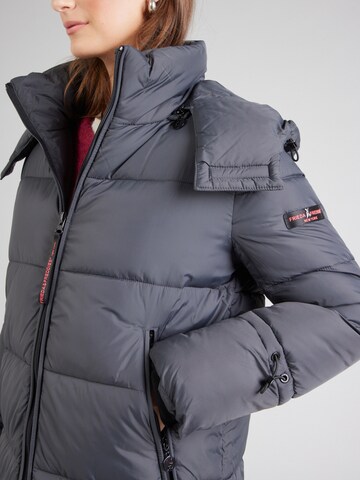 Frieda & Freddies NY Winter coat 'Thermolite' in Grey