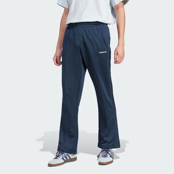 évasé Pantalon ADIDAS ORIGINALS en bleu : devant