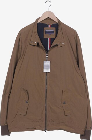 TOMMY HILFIGER Jacket & Coat in 4XL in Brown: front